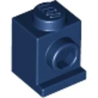 Brick Special 1 x 1 with Headlight / Dark Blue