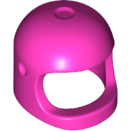 Lego Helmet Classic, New Mold 2019 / Dark Pink