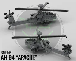 Boeing | AH-64 APACHE - 1:70 Scale