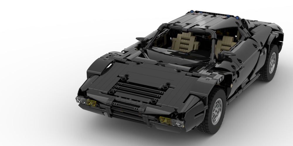 Lego Lancia Stratos HF Stradale from 1974