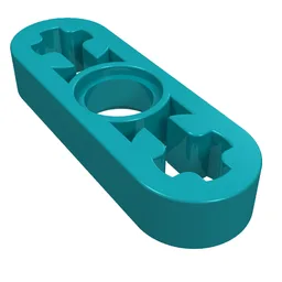Technic Beam 1 x 3 Thin / Dark Turquoise