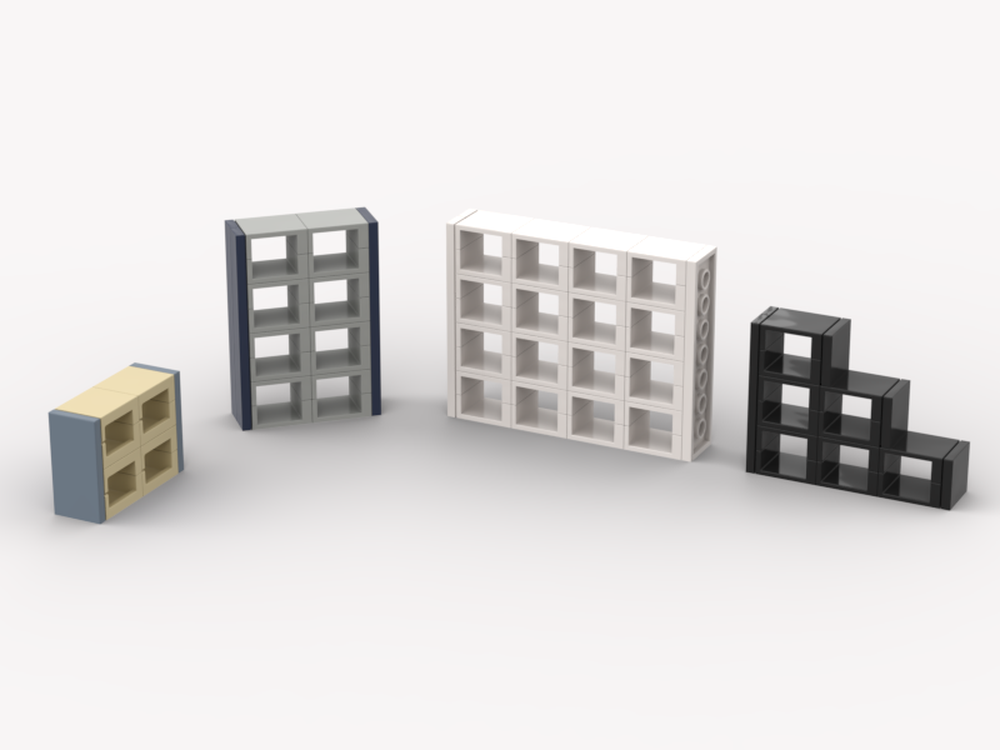 Lego modular shelf