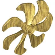 Propeller 7 Blade 6 Diameter / Pearl Gold