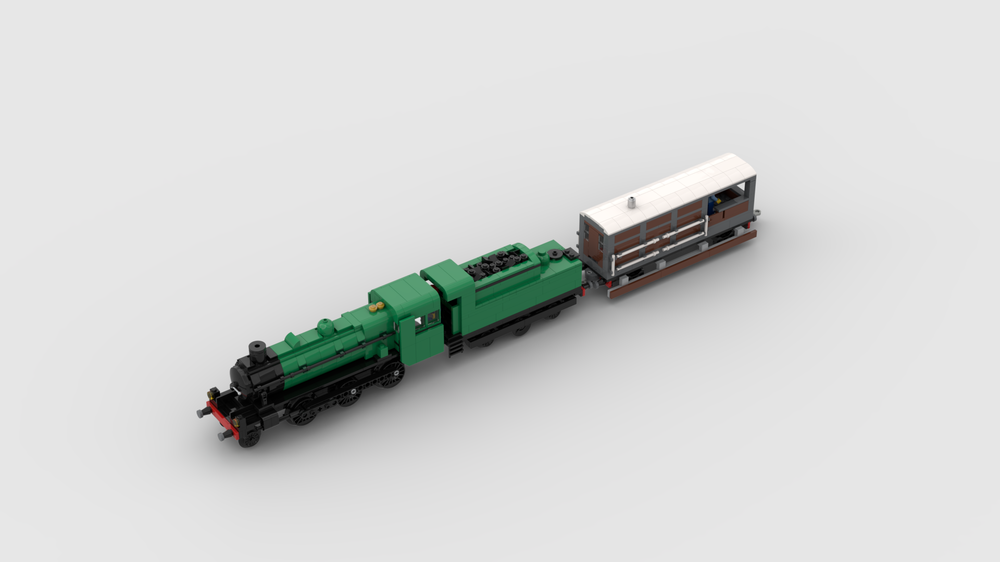 Lego LMS Ivatt Class 2 2-6-0 Steam Train