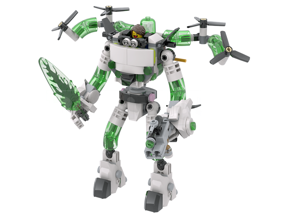 Lego Mateo & Z-Blob Airborne Mech - (71471-1 & 71454-1)