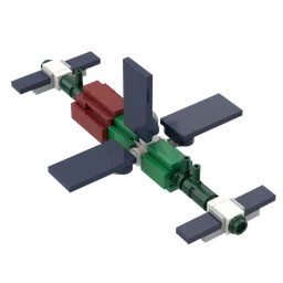 Salyut 6 (1:220 scale - as ISS)