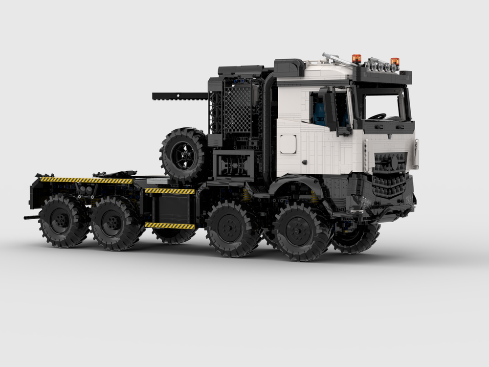 Lego Mercedes-Benz Military Truck -Arocs 8x8 4663 white&black