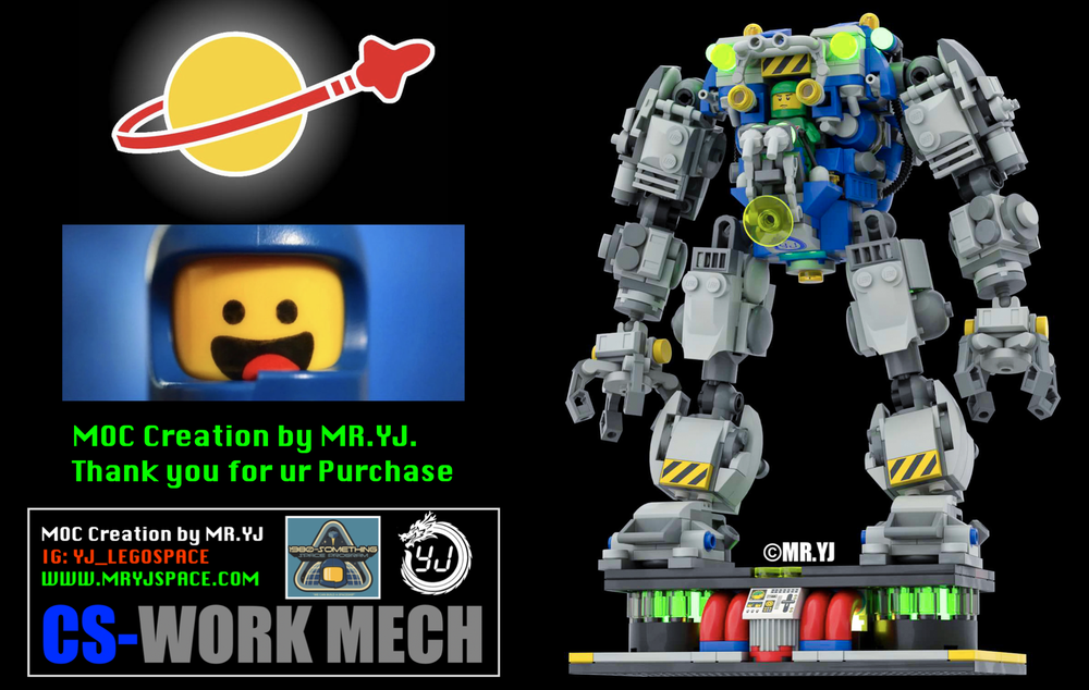 Lego CLASSIC SPACE WORK MECH