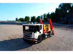 Scania P-Series Skip Loader