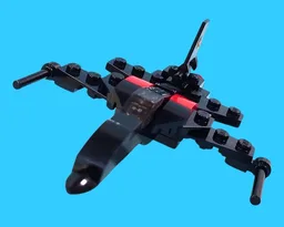 F-5 Freedom Fighter – Micro LEGO Jet (RAKA BRICKZ)