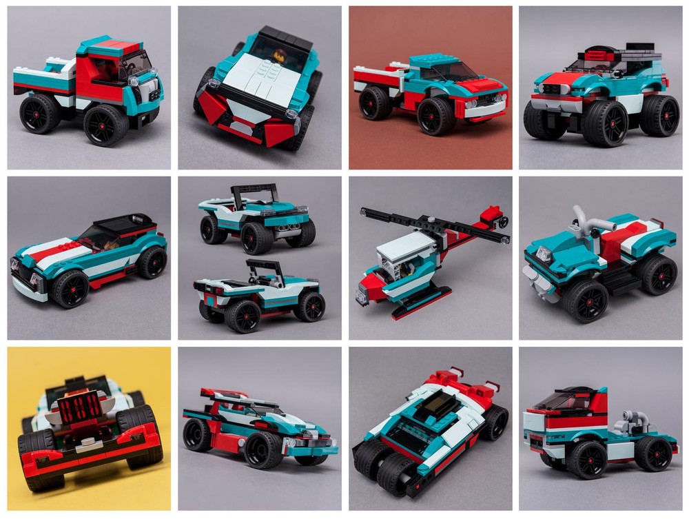 Lego 31127 Custom Rebuild Models