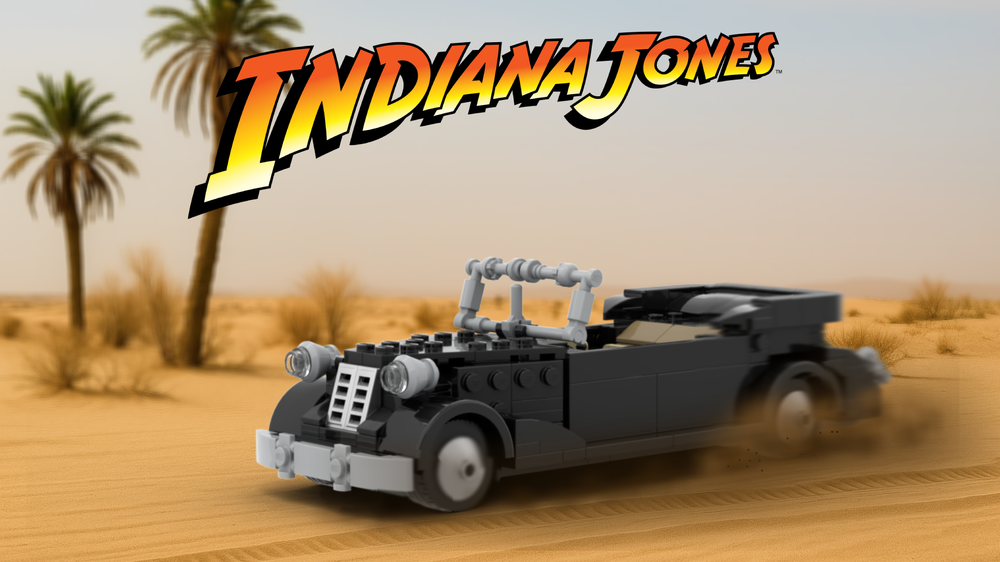 Lego 1937 Mercedes-Benz 320 | Indiana Jones