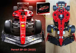 SF-23 Ferrari F1 Alternate for LEGO 42125