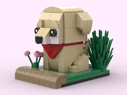 Golden Retriever Brickheadz