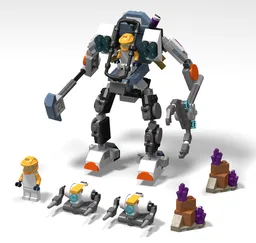 2x Double Space Construction Mech 60428