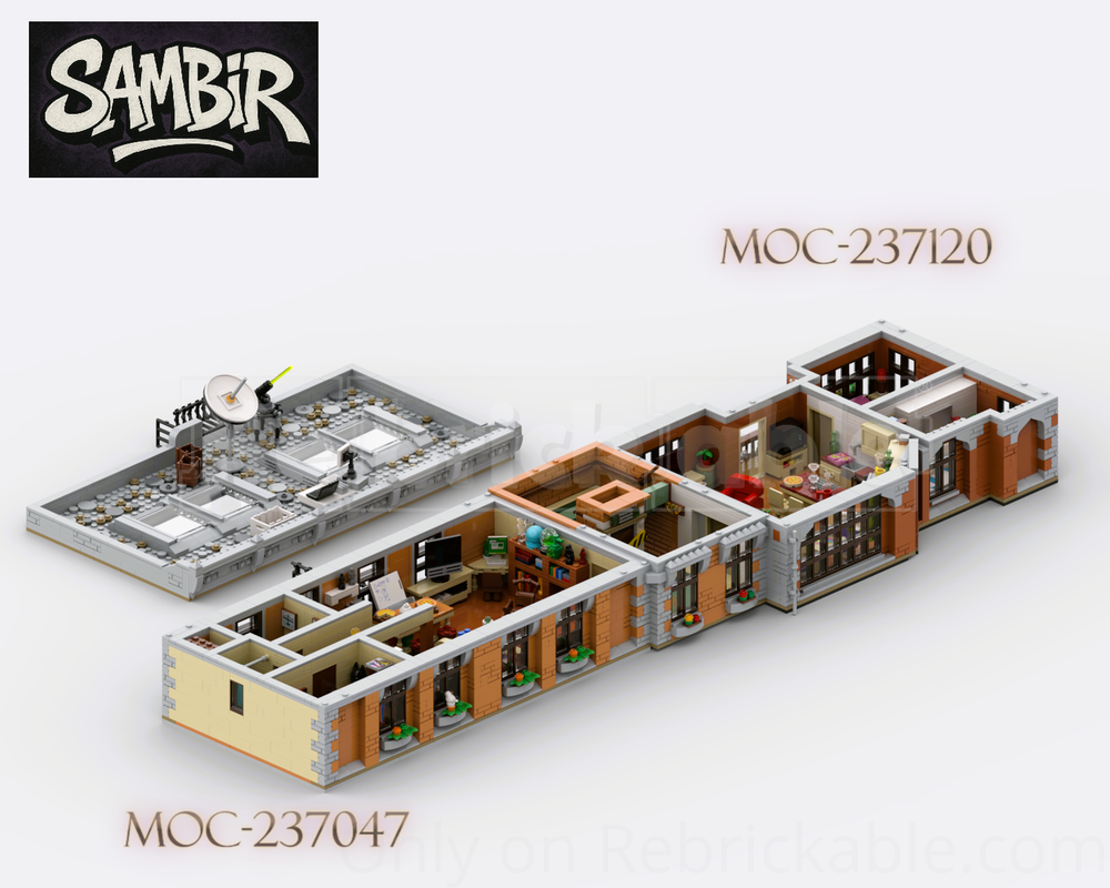 Lego Prime-Time-Building Leonard and Penny Bundle