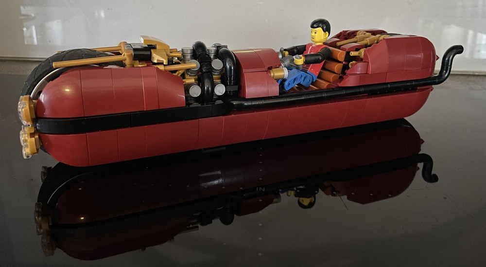 Lego Steampunk / Decopunk / Dieselpunk Streamliner