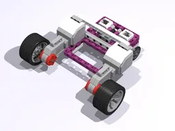 EV3 Chassi with color sensor