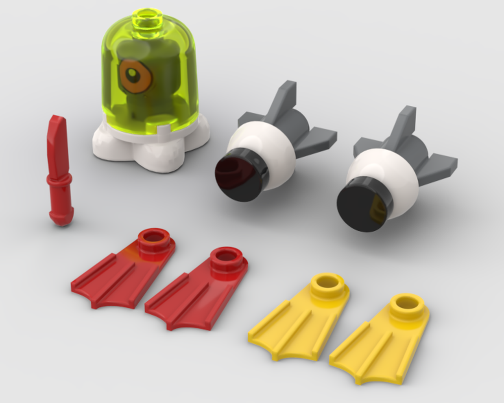 Lego Subnautica Gear +