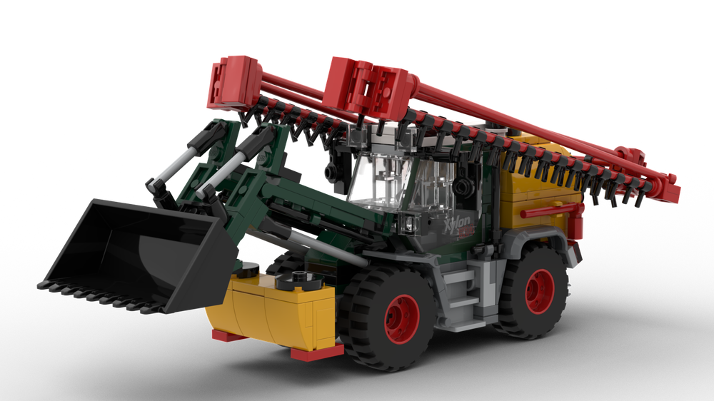 Lego Fendt Xylon 524 Front Loader/Sprayer