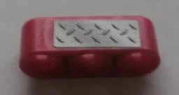 Technic, Liftarm Thick 1 x 3 with Silver Tread Plate Pattern (Sticker) - Set 8289