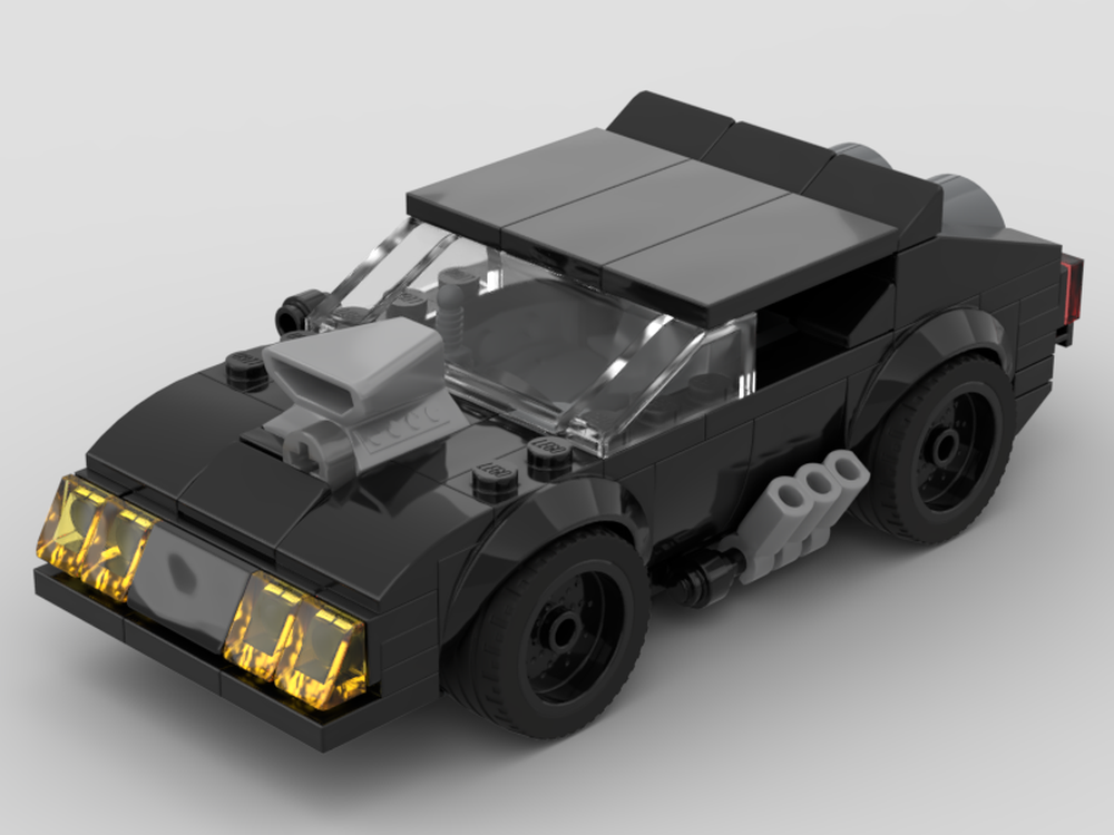 Lego Compacted racer - Mad Max' Black Interceptor