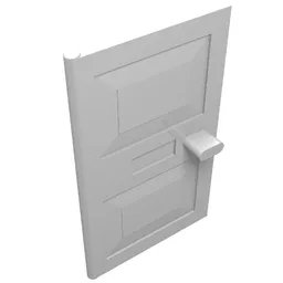 Door 1 x 4 x 5 / White