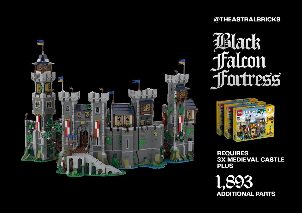 Lego Falcon Fortress