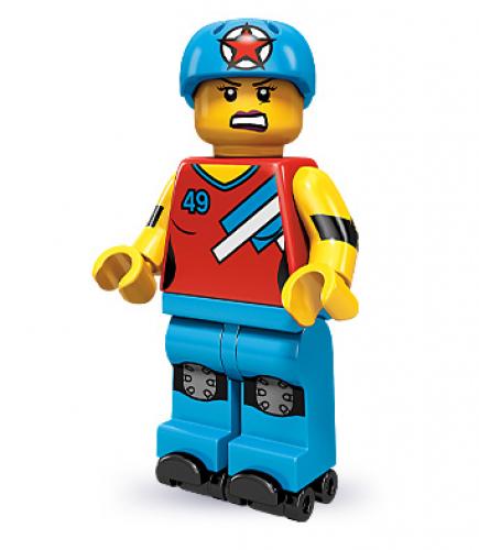 Lego Roller Derby Girl