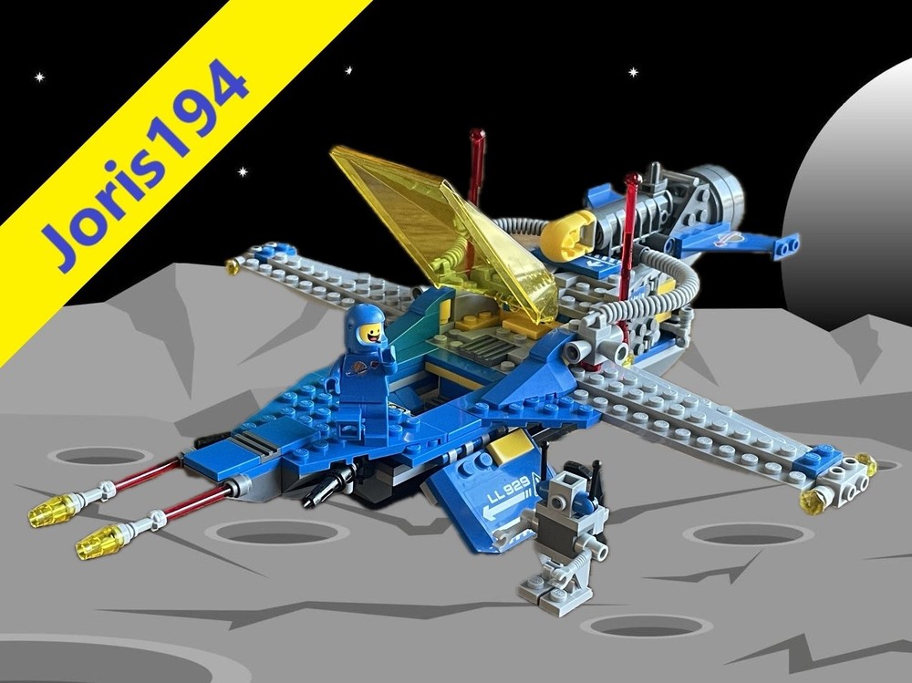 Lego Lunar Patrol Craft 6872 Revamped