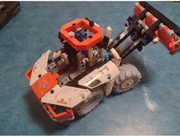 Space wheel loader 42178 moc (NOT A MODIFICATION)
