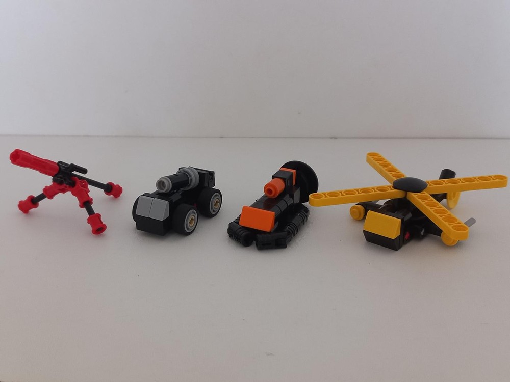 Lego Military micro technics. Военная микро-техника