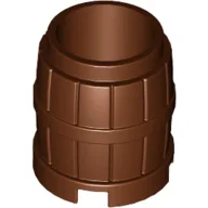 Barrel 2 x 2 x 2 / Reddish Brown