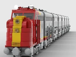 Mini Santa Fe Super Chief (whole train)