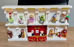 Muppets Minifigure display stand