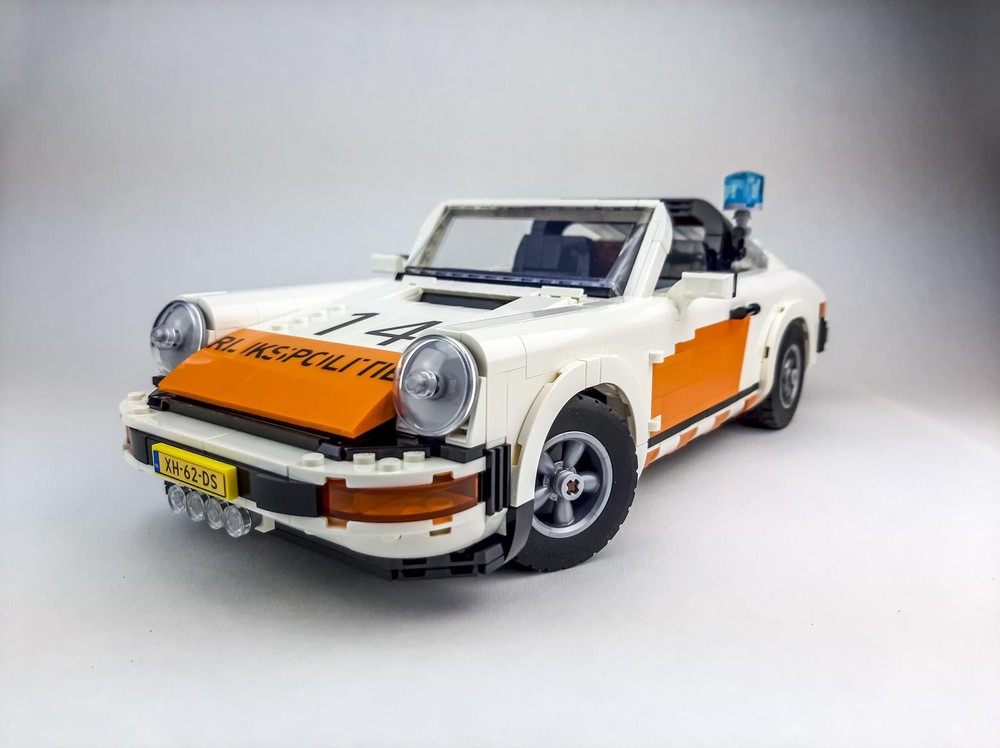 Lego 10295 Porsche 911 Targa Rijkspolitie Netherlands