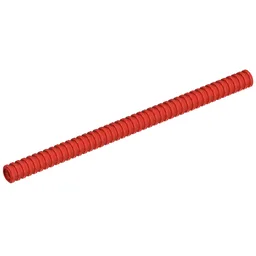 Hose, Ribbed 7mm D. 14L / 11.2cm / Red