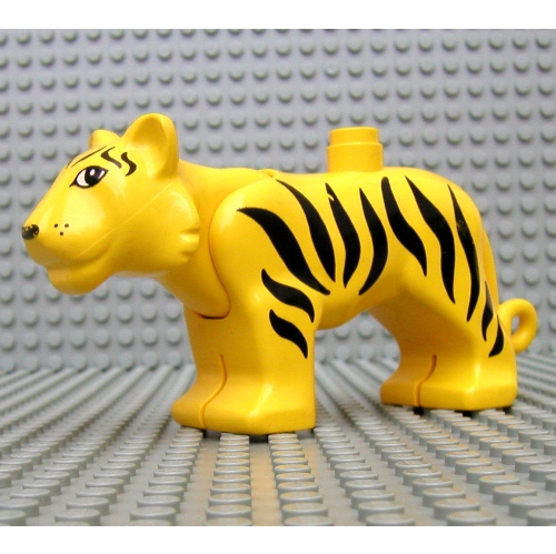 Lego Duplo Animal Tiger Adult Standing / Yellow