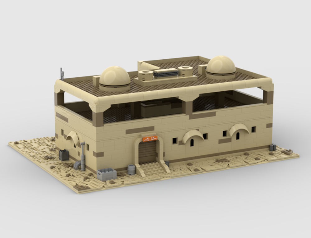 Lego Tatooine Two Story House