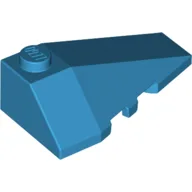 Brick Wedged, Sloped 4 x 2 Triple Right / Dark Azure