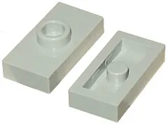 Plate Special 1 x 2 with 1 Stud without Groove (Jumper)