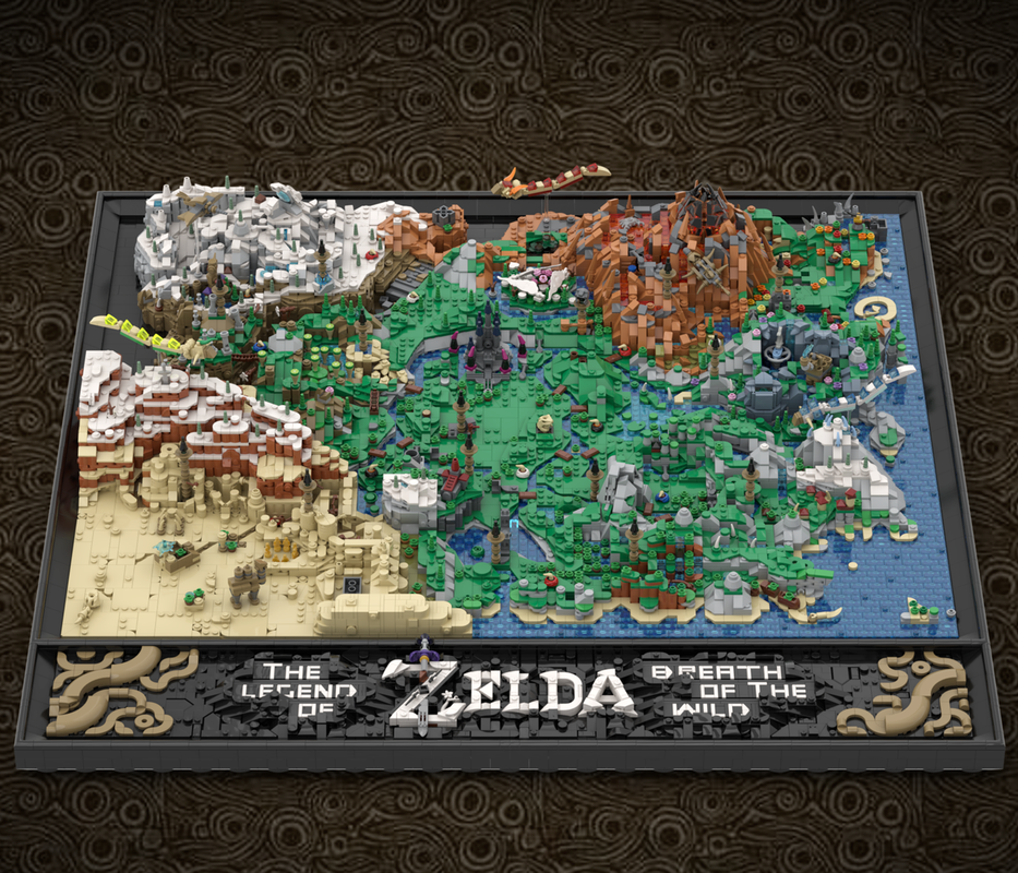 Lego Hyrule—The Legend of Zelda: Breath of the Wild