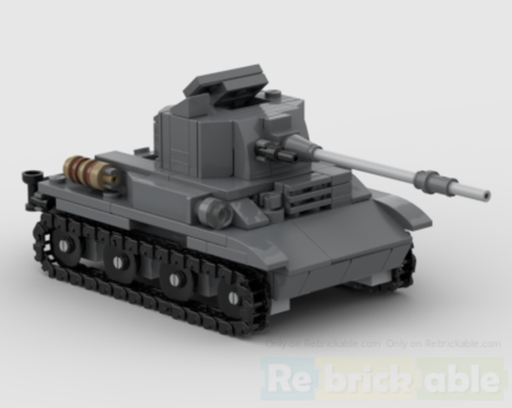 Lego Tetrarch I - WWII British Light Tank
