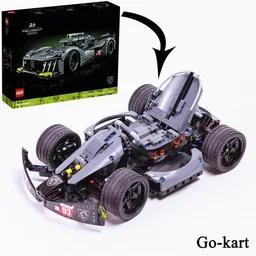 Go-Kart (42156 Peugeot 9X8 Le Mans Hybrid Hypercar c-model)