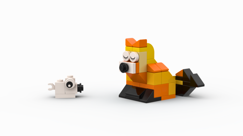 Lego 11011 Fox and mouse