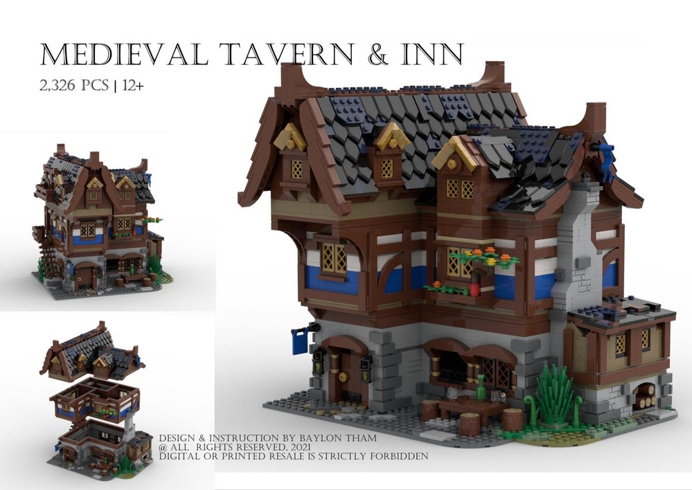 Lego MEDIEVAL TAVERN & INN