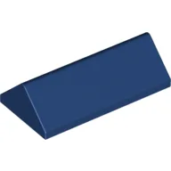 Brick Sloped 45° 2 x 4 Double / Dark Blue
