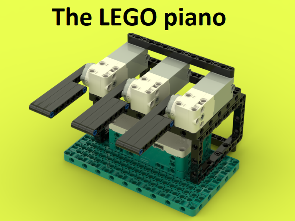 LEGO MINDSTORMS INVENTOR piano