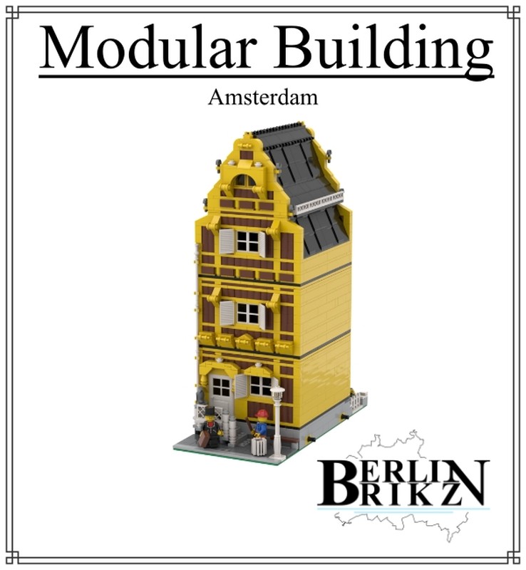 Lego Modular Building Amsterdam