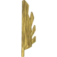 Creature Body Part, Wing 9L with Stylized Feathers / Pearl Gold